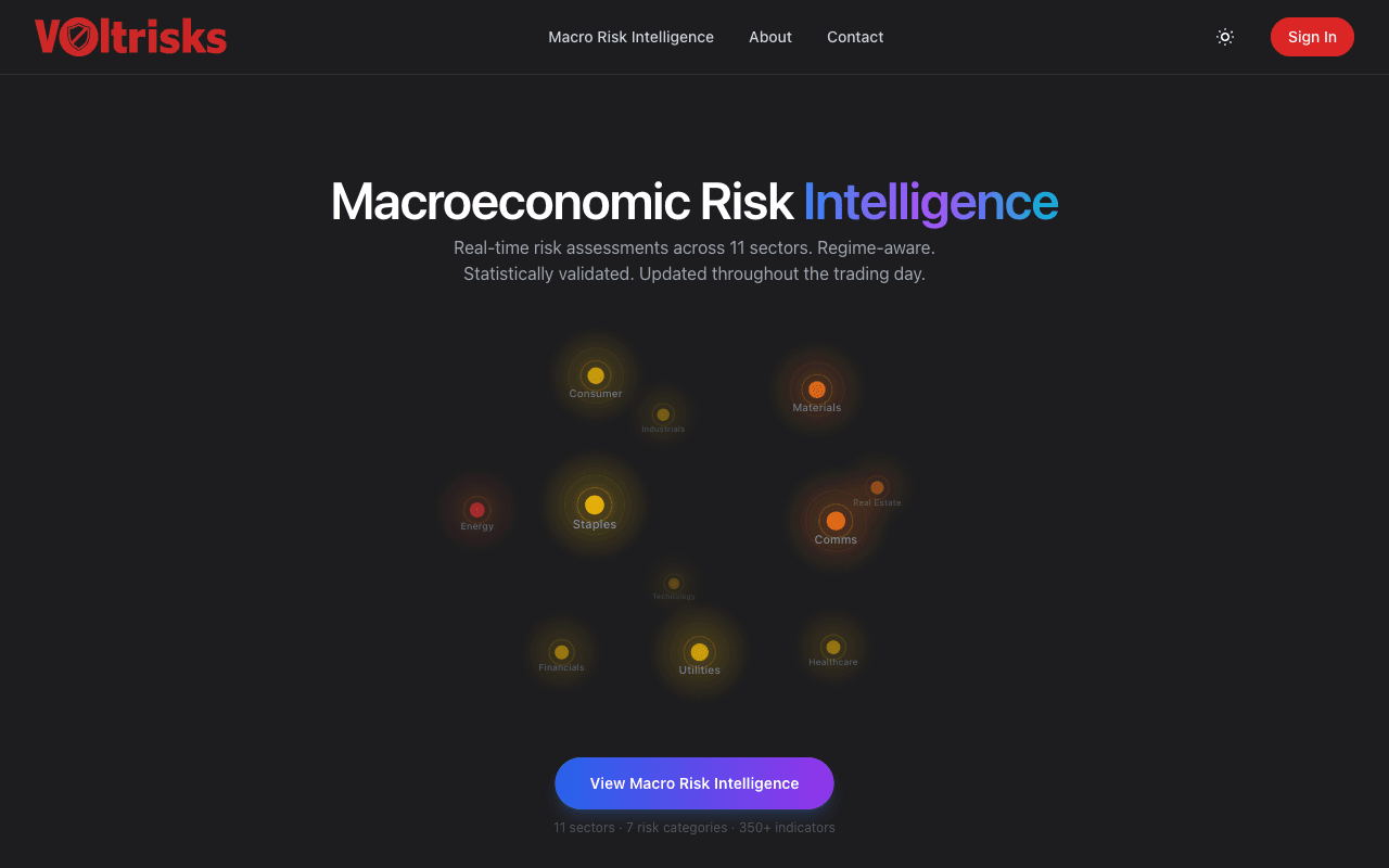 Voltrisks — product screenshot